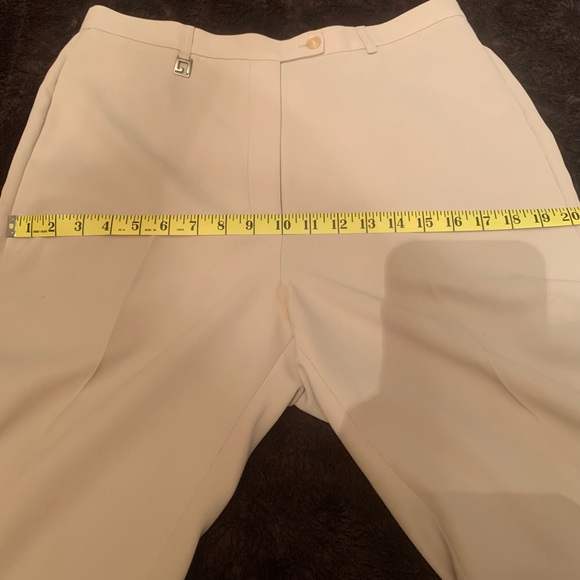 Women’s classic high waist beige trousers. Size 44 EU - Picture 8 of 9